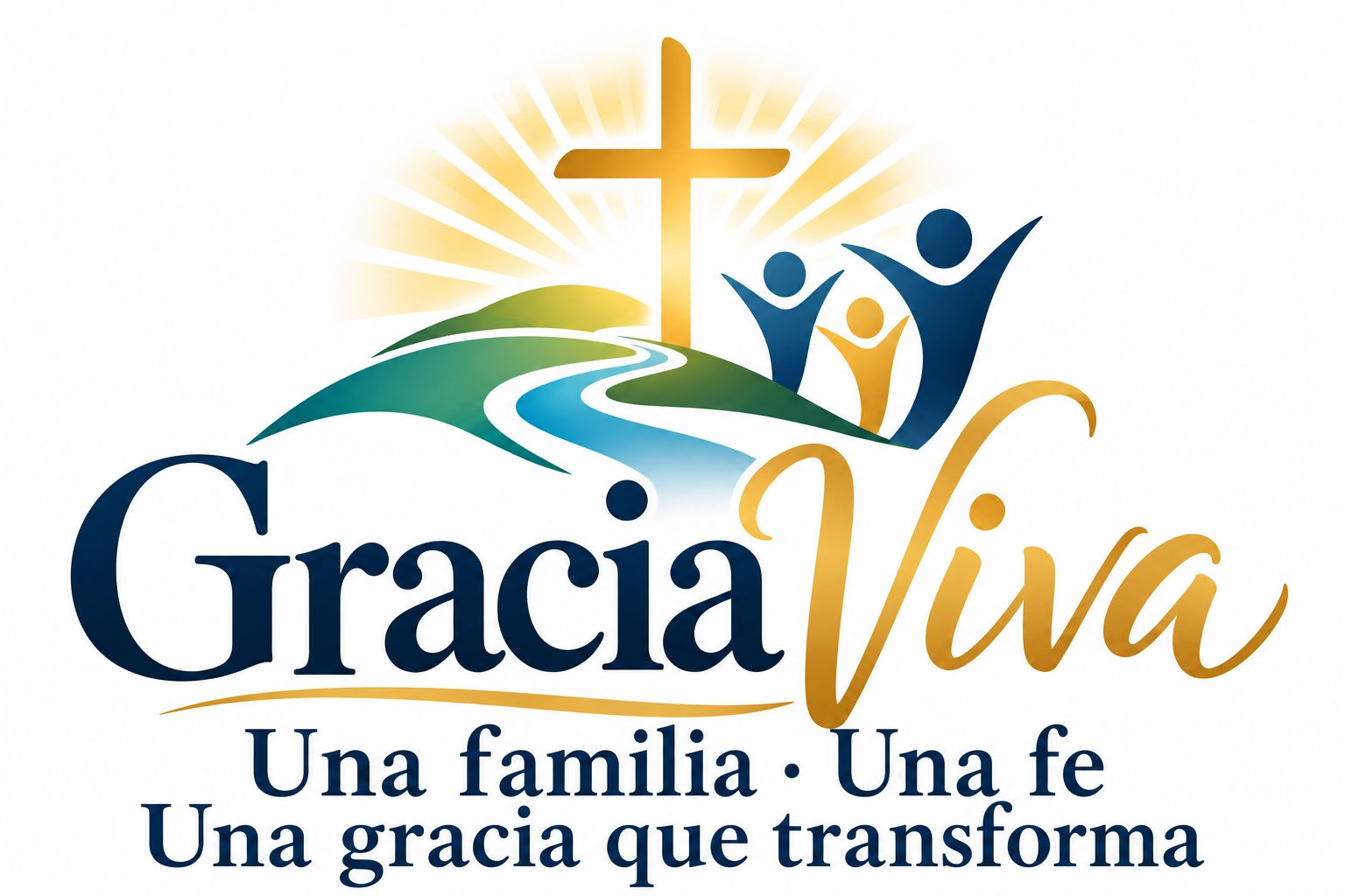 Gracia Viva, Comunidad Cristiana. Una familia · Una fe · Una gracia que transforma.